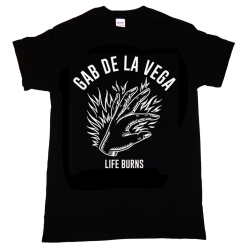 Gab De La Vega - Life Burns - US Tour - T-Shirt